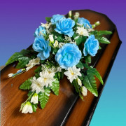 Флоретка на гроб 80см